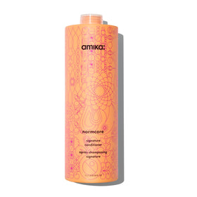 amika front packaging 1000ml showing large daily conditioner bottle and convenience