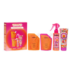 Amika front packaging showing the complete nourishing routine set for gifting