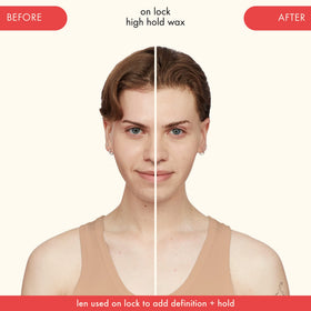 amika applied to short hair creating defined, touchable style