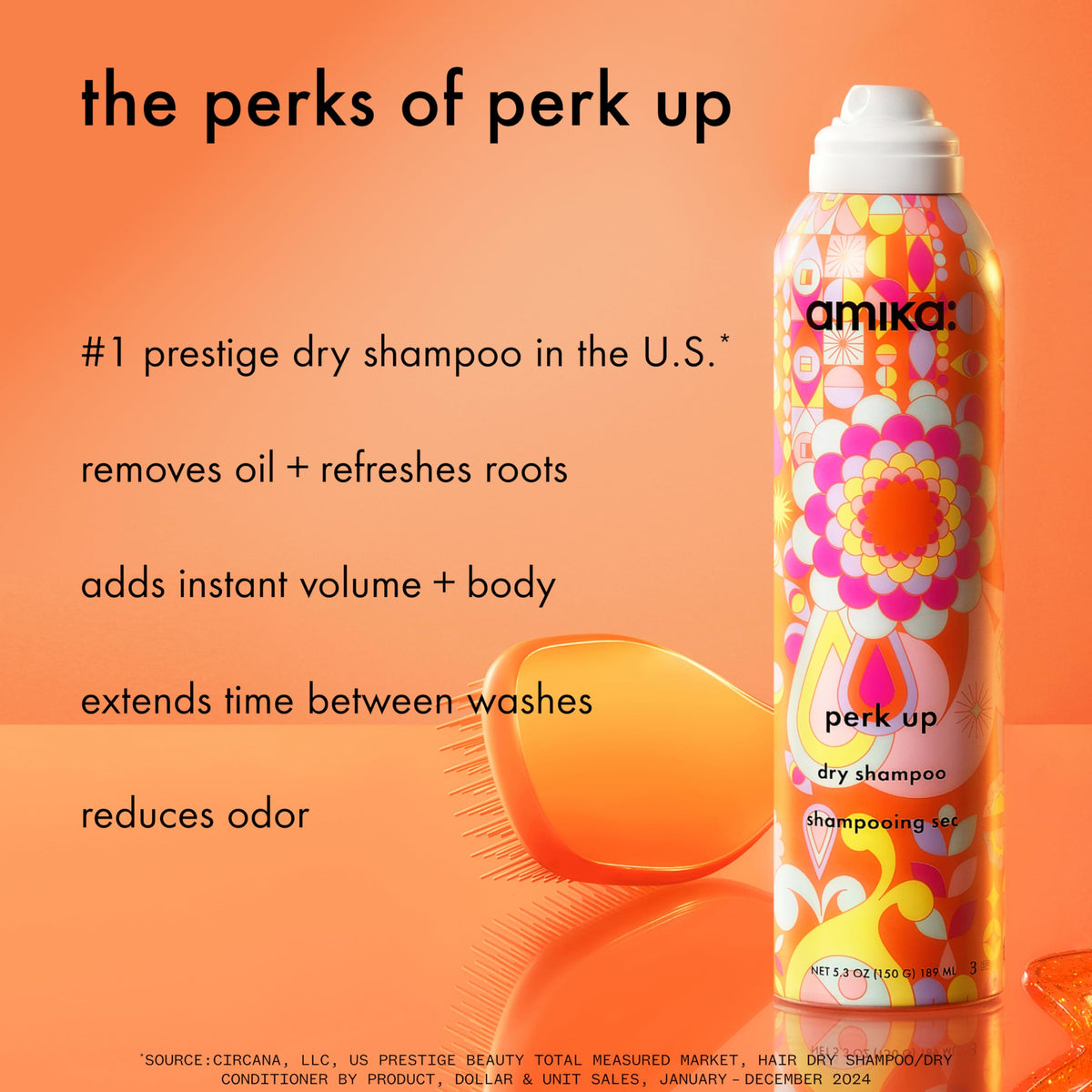 amika nozzle detail highlights precision spray for controlled, even application