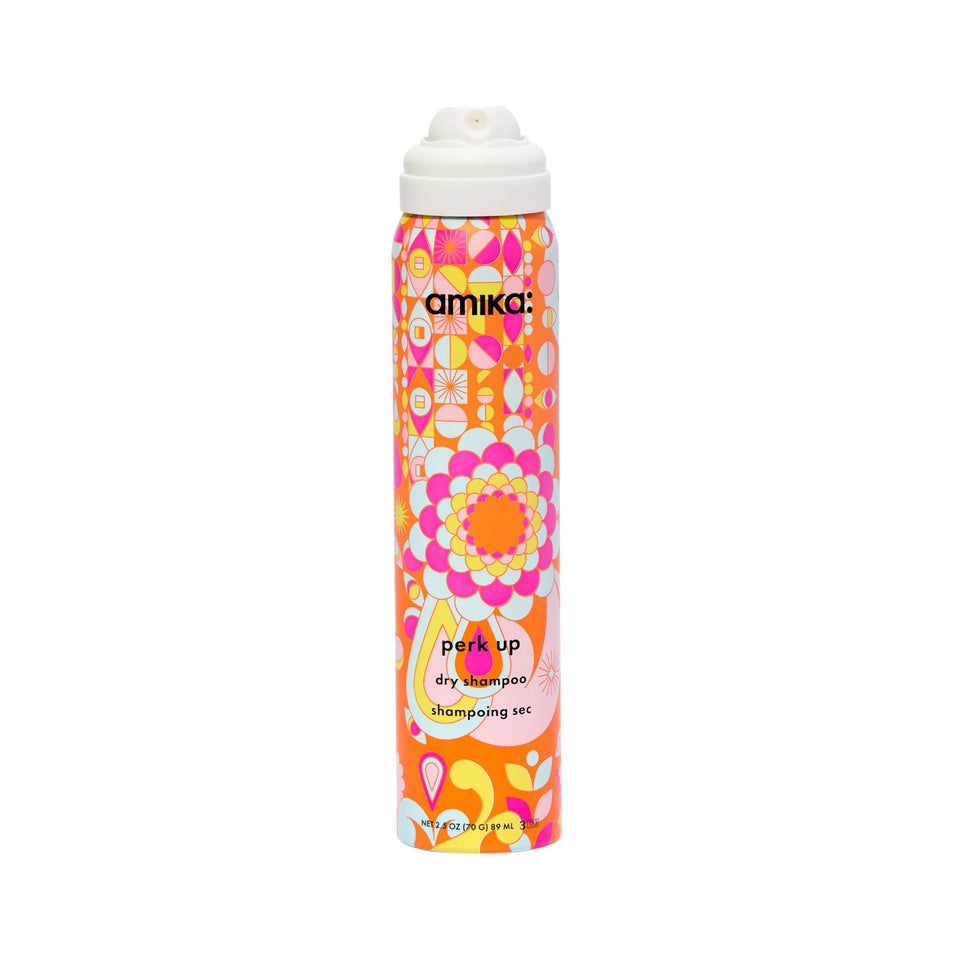 amika front packaging showing can and logo, quick recognition benefit