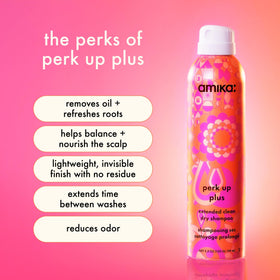 Amika spray nozzle detail highlighting controlled mist for targeted application