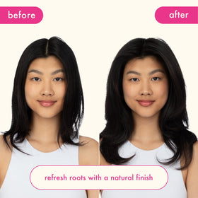 Amika label ingredients panel highlighting mandelic acid and arrowroot benefits