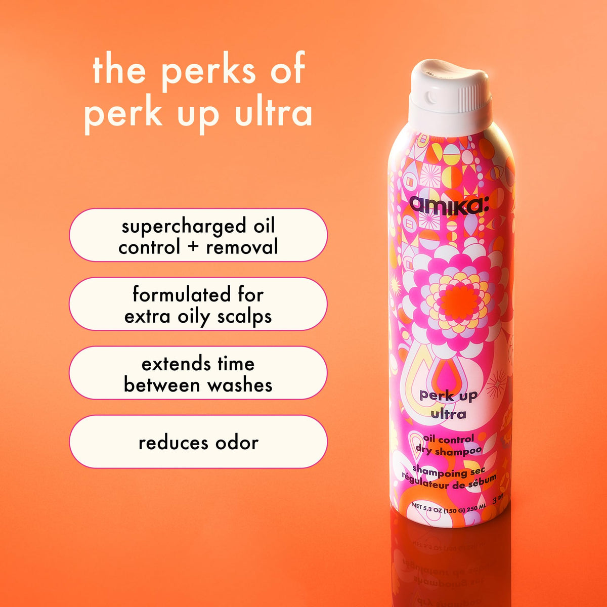amika spray nozzle close-up for controlled bursts and precision application