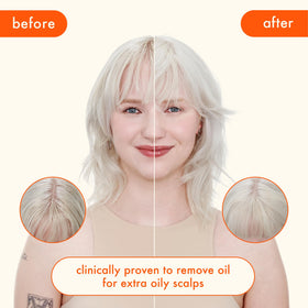 Amika Perk Up Ultra powder texture close-up highlighting oil-absorbing starch