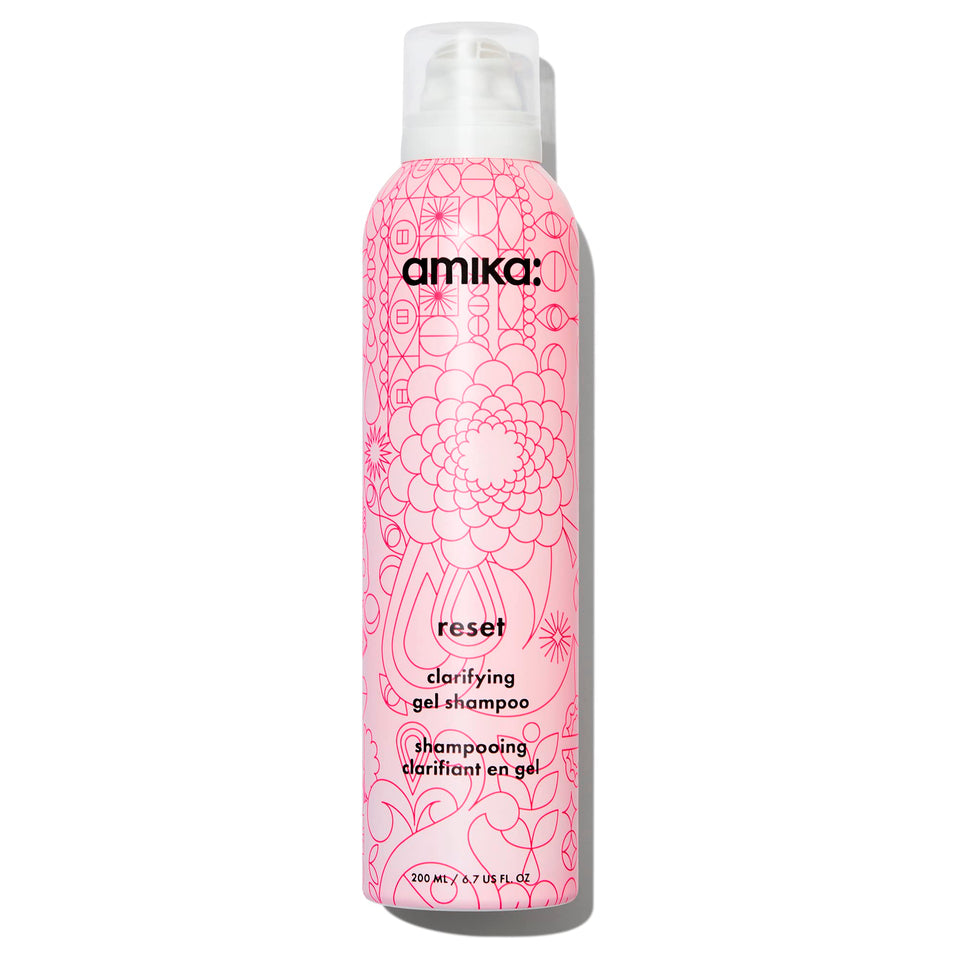 amika front packaging showing 200ml bottle and brand clarity benefit
