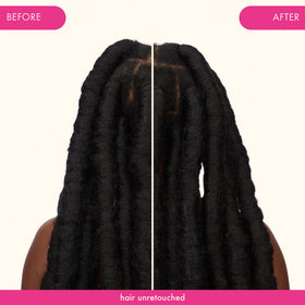 Amika Reset Pink Charcoal on bathroom shelf lifestyle image, promotes routine refresh