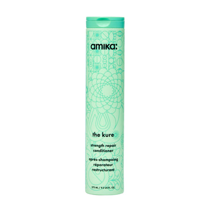 Amika bottle front packaging showing product benefits and size