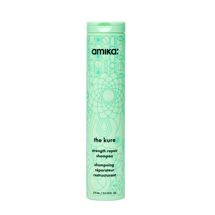 Amika the Kure front packaging showing bottle and product benefits