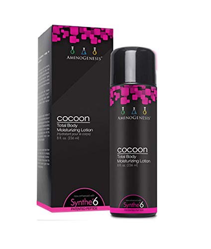 AminoGenesis Cocoon front bottle showing 8 fl oz and hydrating benefits
