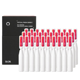 AMIRO front packaging showing 30 single-use ampoules and product benefit