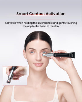 AMIRO cream texture on hand demonstrating lightweight hydration and fast absorption