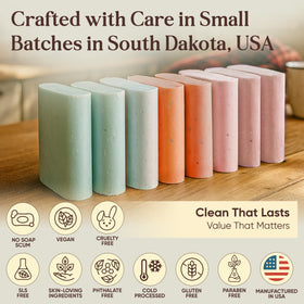 Amish Farms three color collection showing variety for family use