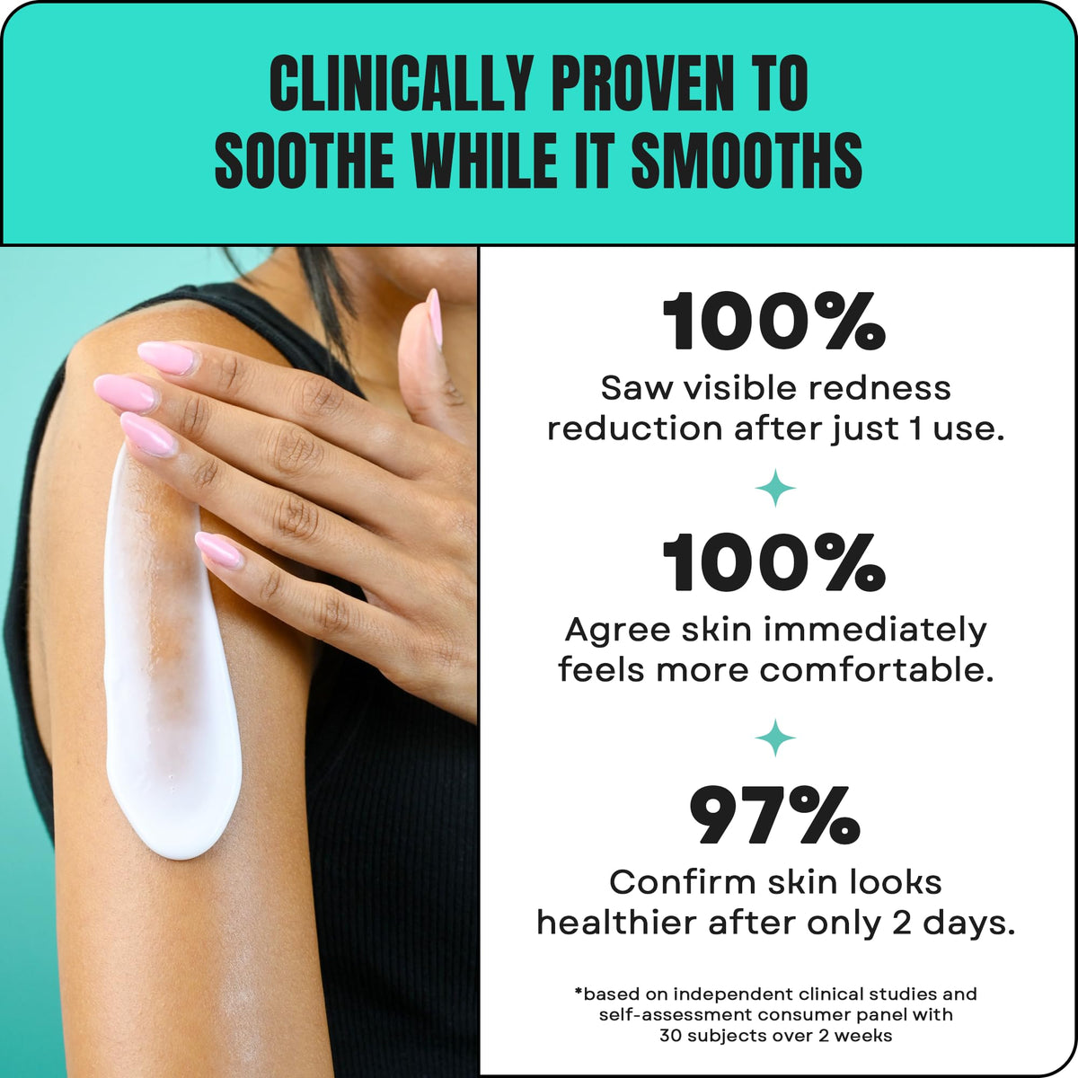 AmLactin lotion texture close-up showing smooth, fast-absorbing cream for softer skin