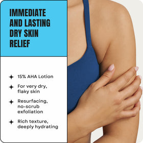 AmLactin cream texture close-up highlighting smooth hydrating feel