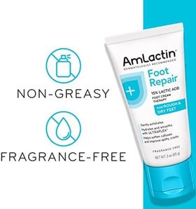 AmLactin back label close-up showing ingredients and usage directions for reassurance