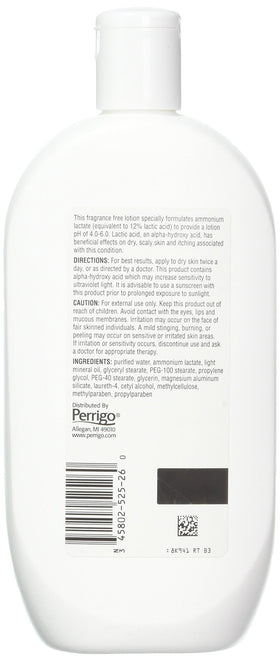 Ammonium lotion creamy texture close-up showing rich hydration benefit