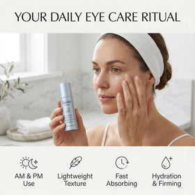 AMOQUCT label close-up highlighting collagen and nourishing ingredients benefit