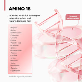AMOS PROFESSIONAL before and after comparison showing reduced frizz