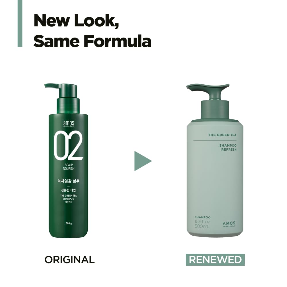 AMOS PROFESSIONAL label close-up highlighting caffeine technology and benefits