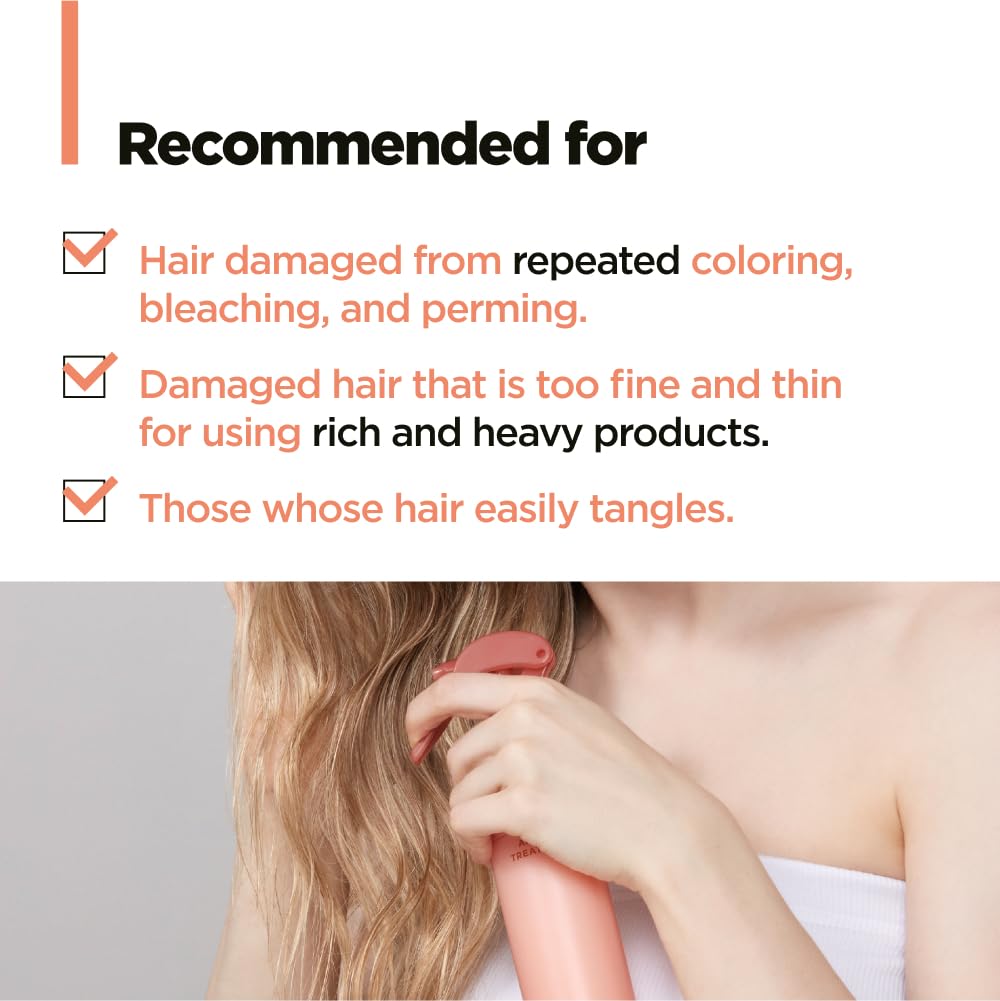 AMOS PROFESSIONAL applied to damp hair for instant detangling benefit