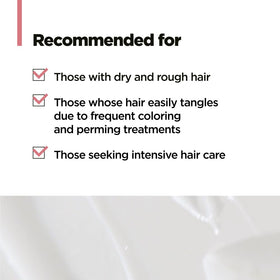 AMOS PROFESSIONAL applying mask to damp hair for immediate detangling and smoothness