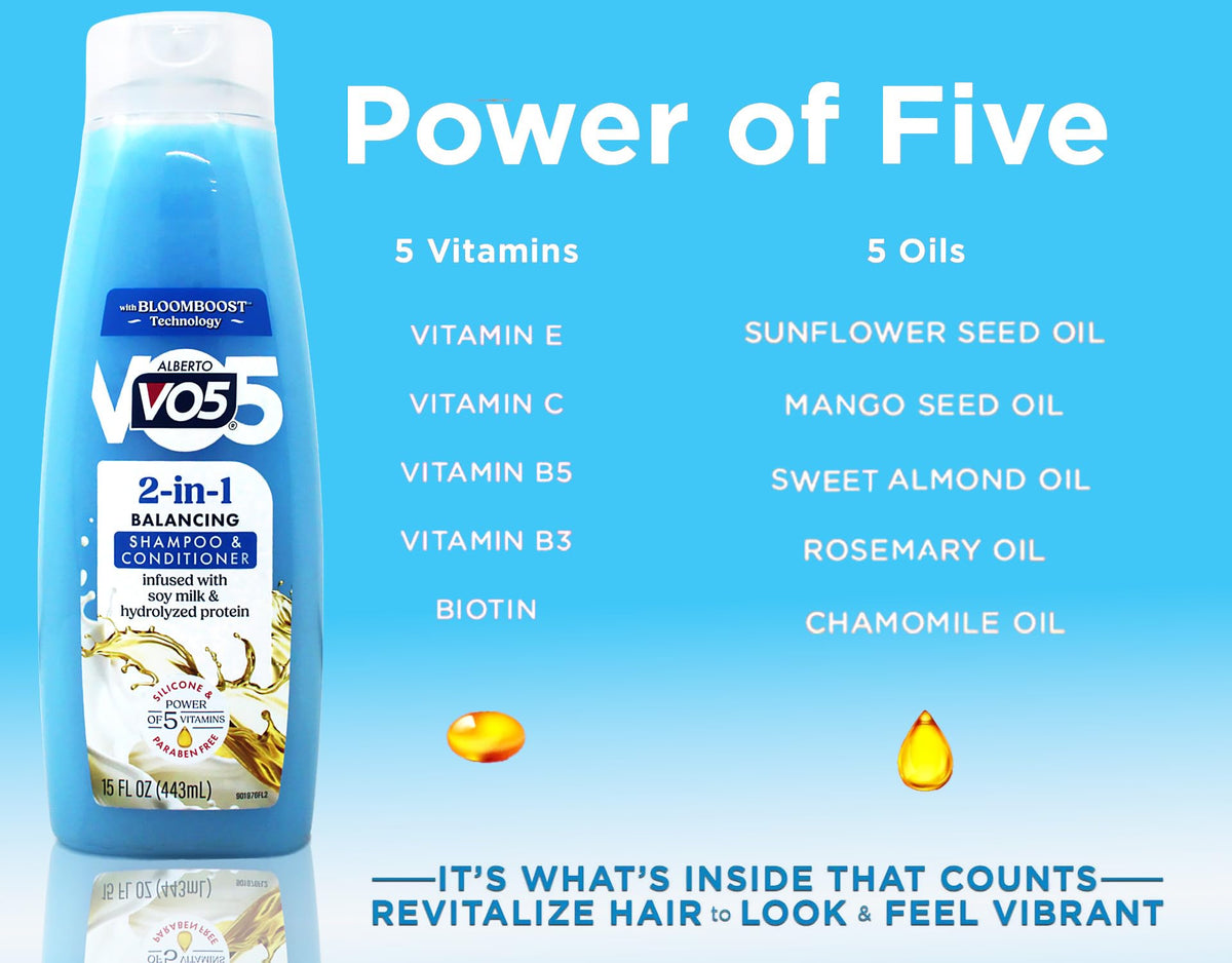 AMOTAOS Alberto VO5 bottles on shelf in bathroom showing convenient stock benefit