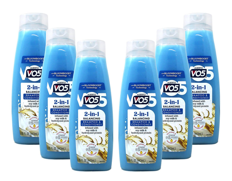 AMOTAOS Alberto VO5 front packaging showing six bottles and product benefit