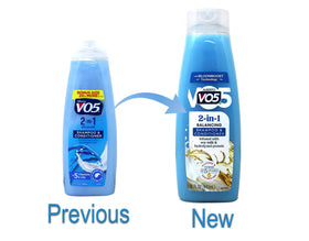 AMOTAOS Alberto VO5 bottle nozzle close-up displaying easy dispensing benefit