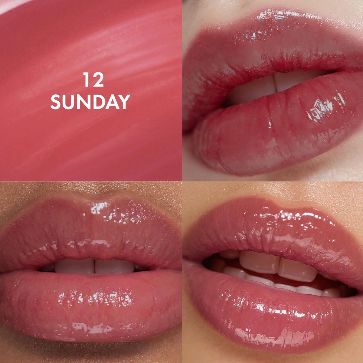 Amuse texture close-up revealing dewy drop and hydrating sheen benefit