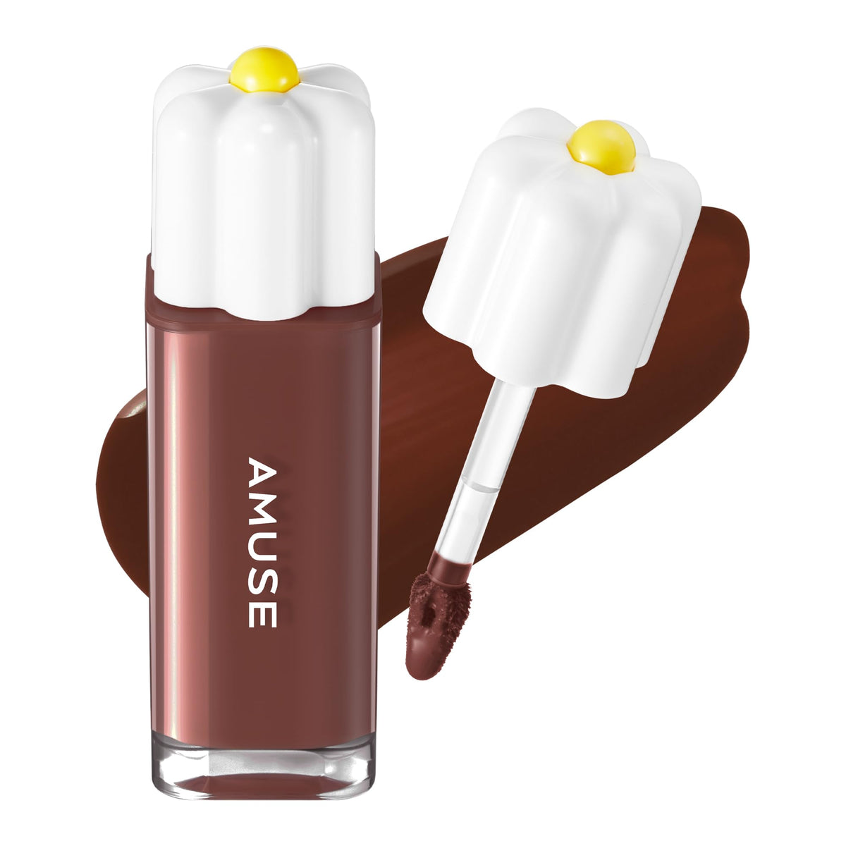 Amuse DIPPIN CHOCO front packaging showing color and glossy finish