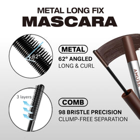Amuse metal comb closeup highlighting root-lift action