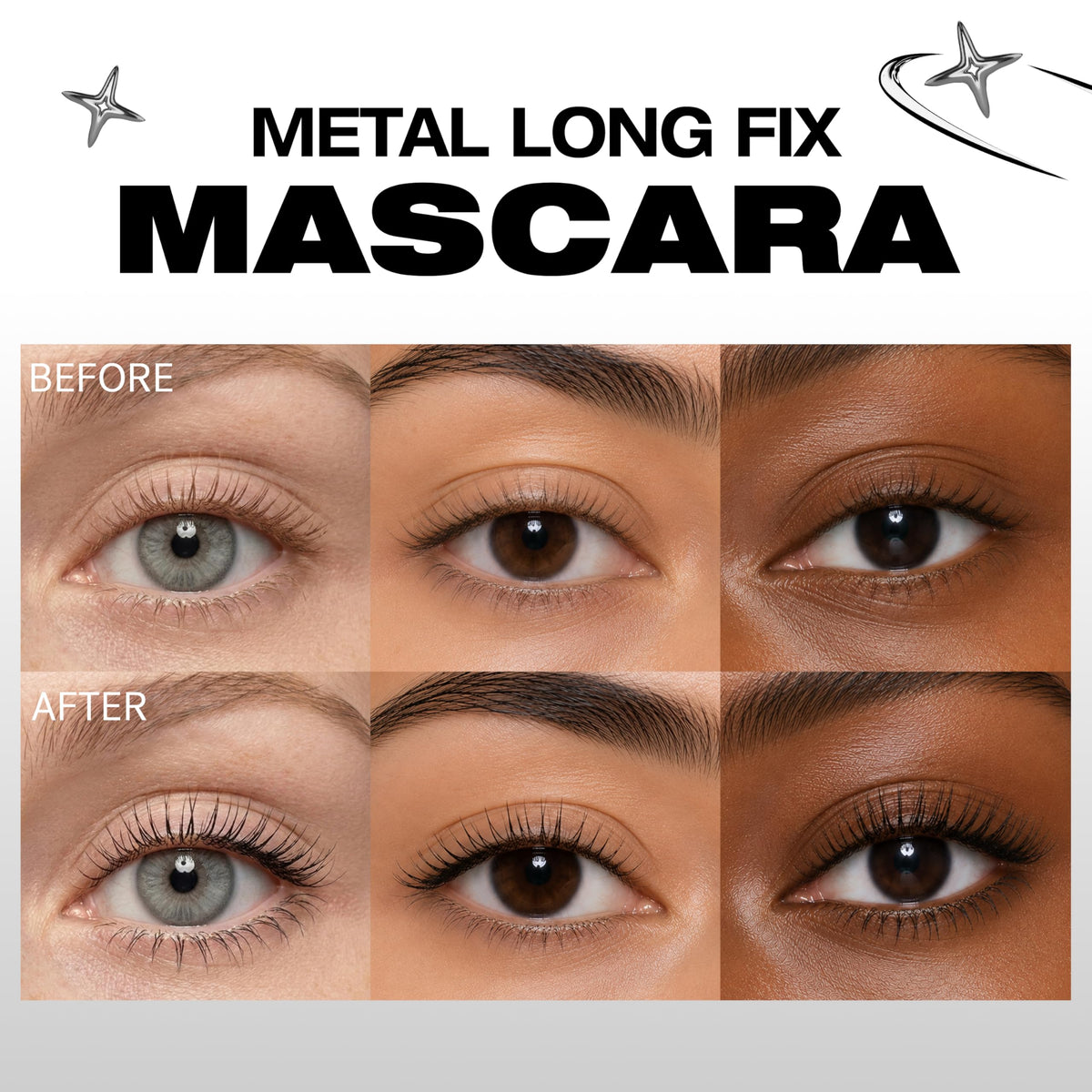 Amuse tube ingredient label emphasizing vegan lash care