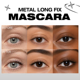 Amuse tube ingredient label emphasizing vegan lash care