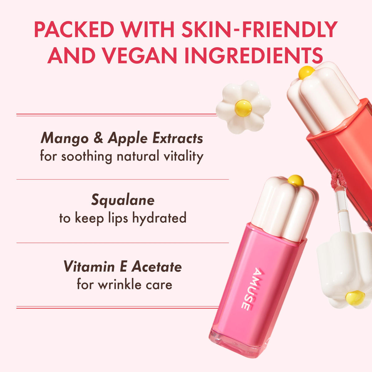 Amuse open tube with visible product demonstrating creamy, moisture-rich content