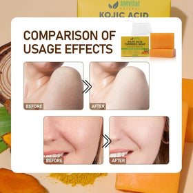 AMVital soap bar in hand demonstrating easy daily use and travel convenience