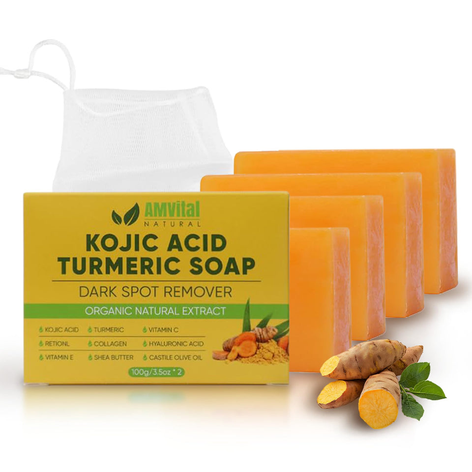 AMVital front packaging showing 4-pack and clear labeling for easy storage