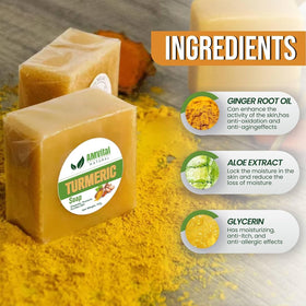 AMVital soap held in hand demonstrating ease of use and comfortable grip benefit