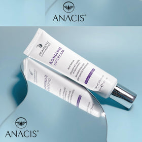 Post-procedure care setup with Anacis cream supporting recovery appearance