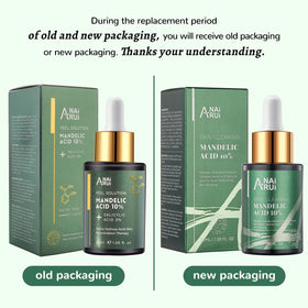 ANAI RUI serum texture on fingertip illustrates lightweight absorbent formula benefit