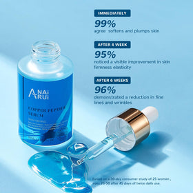 ANAI RUI serum on hand demonstrating lightweight feel and fast absorption