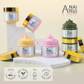 ANAI RUI spa gift box styled in a bathroom scene suggesting giftable self-care