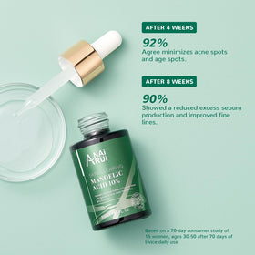 ANAI RUI pipette droplet landing on skin highlighting precise targeted treatment