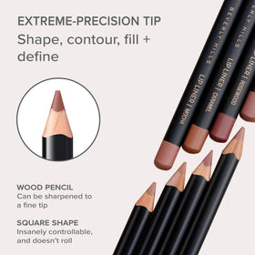 Anastasia Beverly Hills Afterdust sharpened tip close-up for precise lining