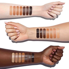 Anastasia Beverly Hills Amber applied on model demonstrating natural sun-kissed warmth and subtle sculpting
