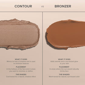 Anastasia Beverly Hills bronzer in hand shows true size for travel convenience