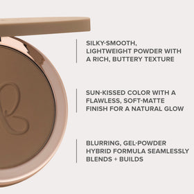 Anastasia Beverly Hills open compact with mirror for on-the-go touch-ups