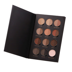 Anastasia Beverly Hills palette open showing eleven dual shade pans and mirror, easy color selection