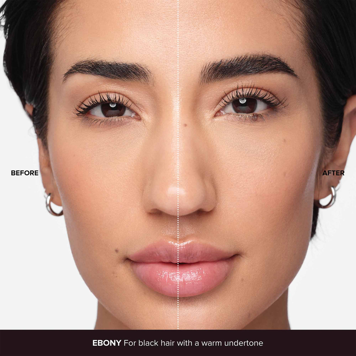 Anastasia Beverly Hills gel fiber texture detail adding visible fullness