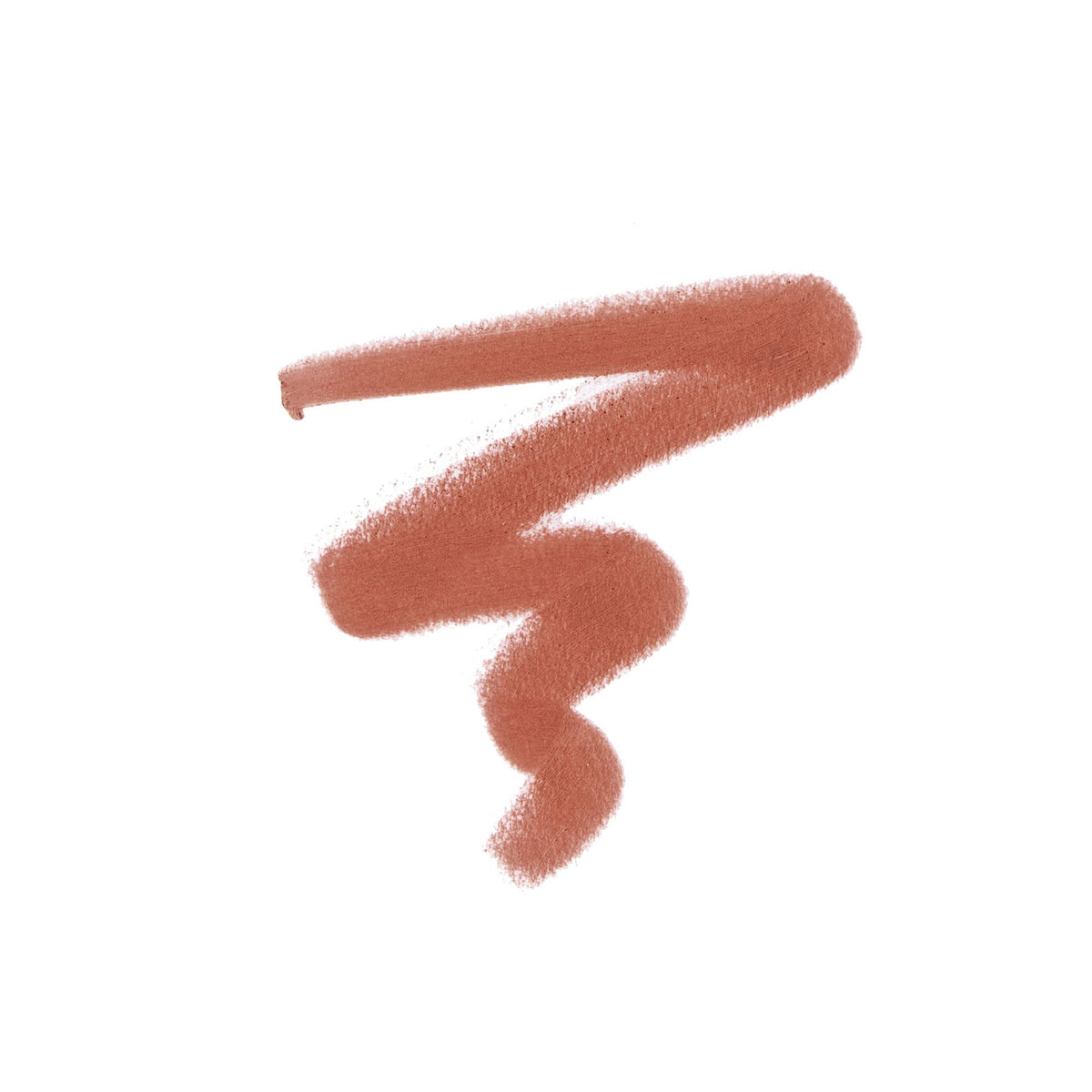 Anastasia Beverly Hills lip liner in use on lips demonstrating hazelnut shade enhancing lip shape and wear